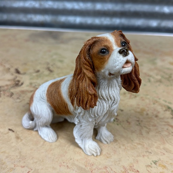 King Charles Spaniel 4 1/2” high by 5” long by 2 1/2” wide - Picture 2 of 4